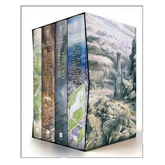 The Hobbit & The Lord of the Rings 4-Book Boxed Set (Illustrated Edition)