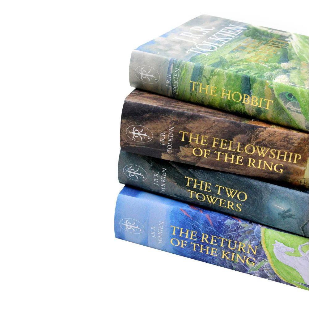 The Hobbit & The Lord of the Rings 4-Book Boxed Set (Illustrated Edition)