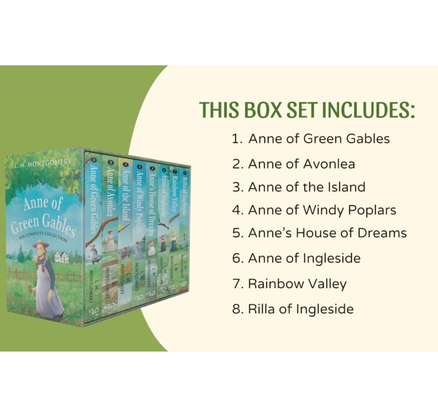 Anne Of Green Gables (Box Of 8 Books)