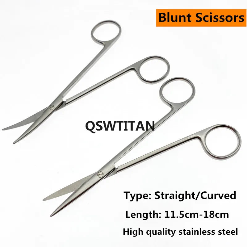 Nasal Blunt scissors Operating Nasal Department Double eyelid Surgical scissors Stainless steel