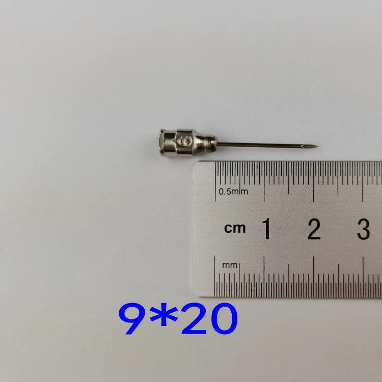 Veterinary Needles Metal Stainless Steel Syringe Needle Pig, Cattle, Sheep, Chicken, Duck and Dog Vaccine Syringe Tip Bevel Needle