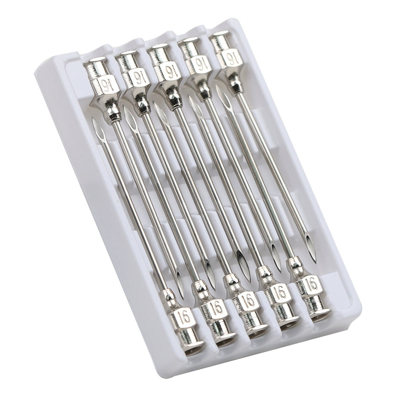 Hot Syringe Stainless Steel Needle Veterinary Needles 4#6#7#8#9#10#12#16 No. 20 Dispensing Needle