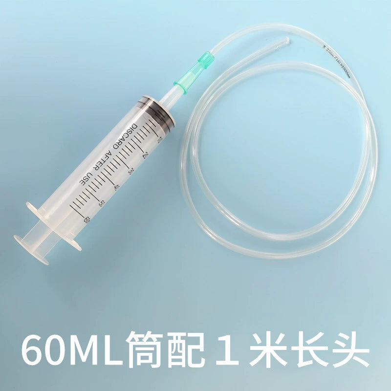 Plastic Syringe Sausage Appliance Large Large Capacity Injection Feeder Dispensing Irrigator Washing Pumping with Hose