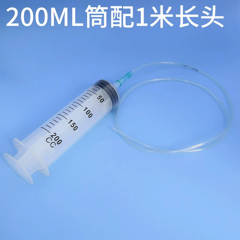 Plastic Syringe Sausage Appliance Large Large Capacity Injection Feeder Dispensing Irrigator Washing Pumping with Hose