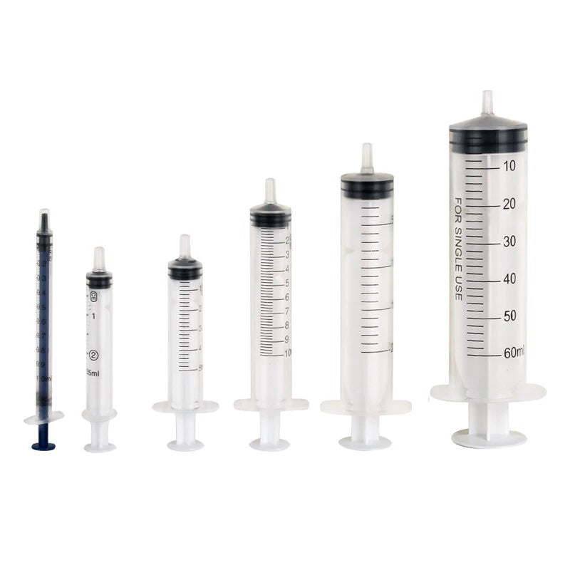 1 2.5 5 10 20 30 50 M100mll Plastic Syringe/Syringe/Subpackaging Liquid Syringe Ink
