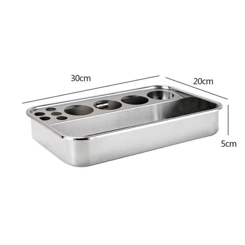 Yue Shun Xing ABS Plastic Medical Dressing Change Surgical Tray Anti-Povidone High Temperature Treatment Plate Nurse Disinfection Square Plate