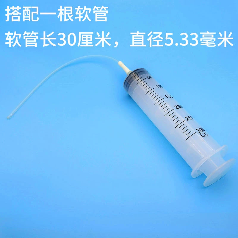 Plastic Syringe Sausage Appliance Large Large Capacity Injection Feeder Dispensing Irrigator Washing Pumping with Hose