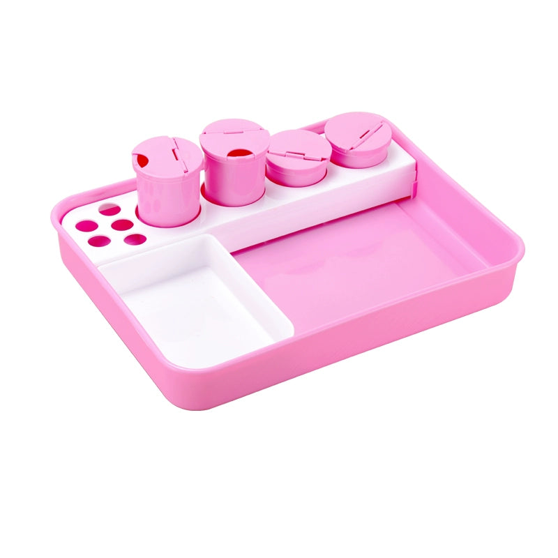 Yue Shun Xing ABS Plastic Medical Dressing Change Surgical Tray Anti-Povidone High Temperature Treatment Plate Nurse Disinfection Square Plate