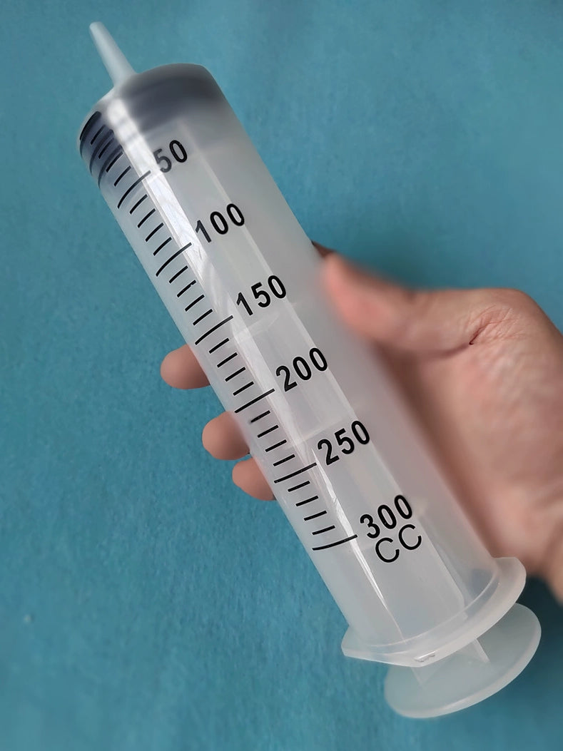 Plastic Syringe Sausage Appliance Large Large Capacity Injection Feeder Dispensing Irrigator Washing Pumping with Hose