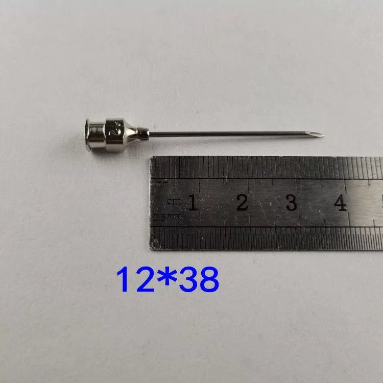 Veterinary Needles Metal Stainless Steel Syringe Needle Pig, Cattle, Sheep, Chicken, Duck and Dog Vaccine Syringe Tip Bevel Needle