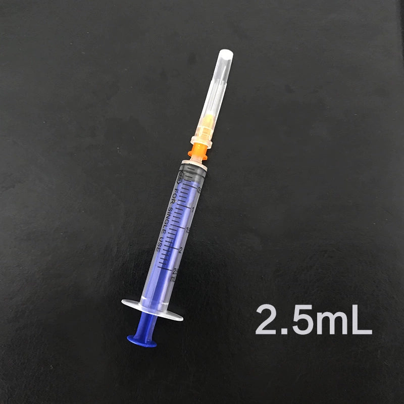 Independent Sterile Packaging Plastic Syringe Syringe Beauty Sub-Packaging Liquid Syringe Ink Sausage Feeding Feeder