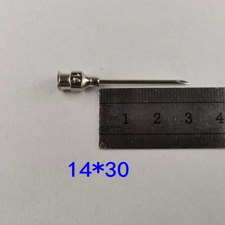 Veterinary Needles Metal Stainless Steel Syringe Needle Pig, Cattle, Sheep, Chicken, Duck and Dog Vaccine Syringe Tip Bevel Needle