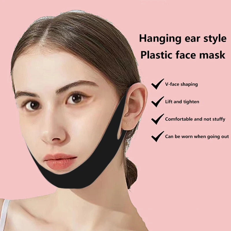 1pcs Beauty Face Sculpting Sleep Mask Fast V-face Lifting Tightening Bandage Anti Wrinkle Non-electric Physical Facial Shaping