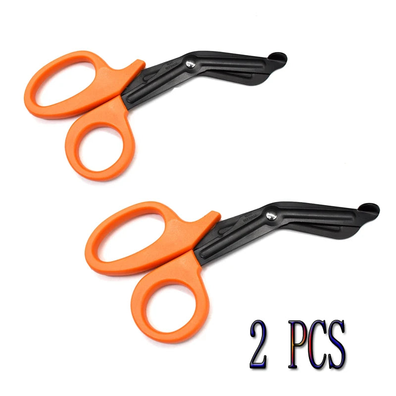 1/2 New EMT Fine Tooth Life Scissors For Emergency Medical Rescue Scissors Easy To Carry Outdoors