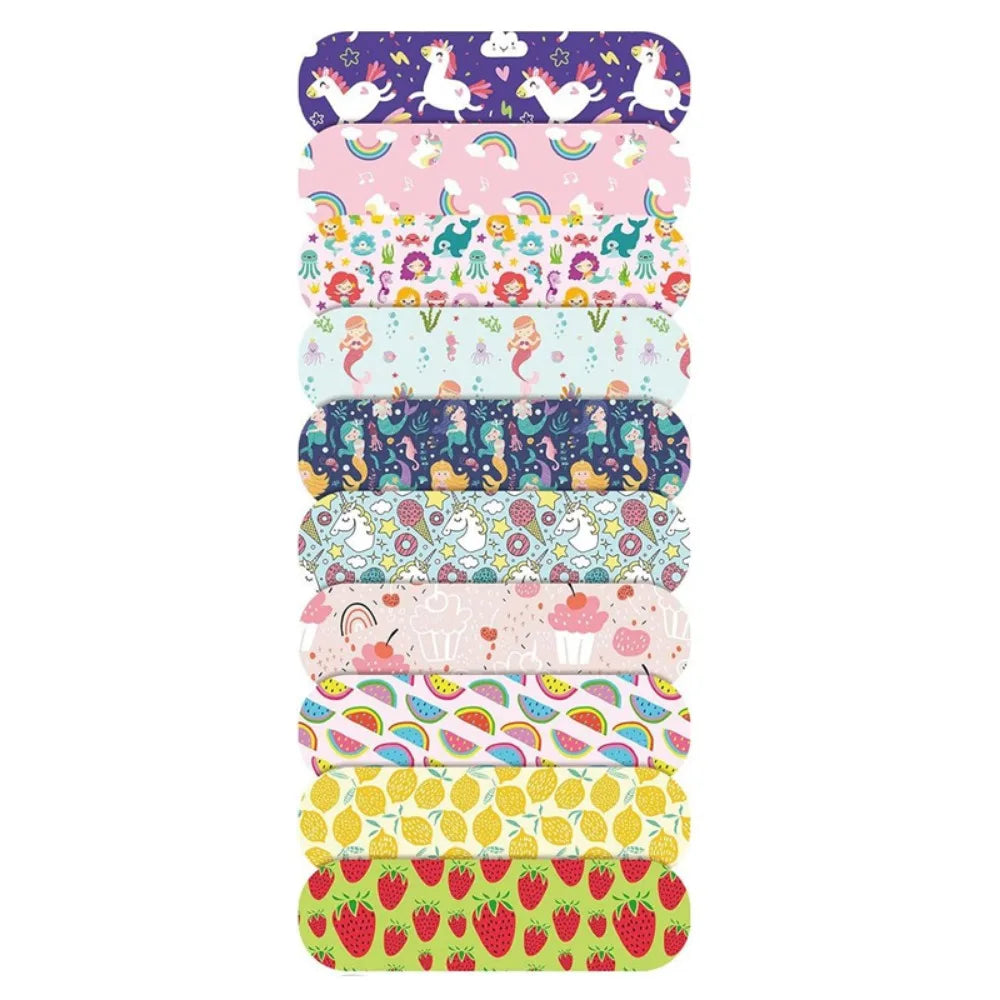10pcs/set Cartoon Band Aid for Children Cute Wound Dressing Patch Curita First Aid Skin Tape Sticking Plaster Adhesive Bandages