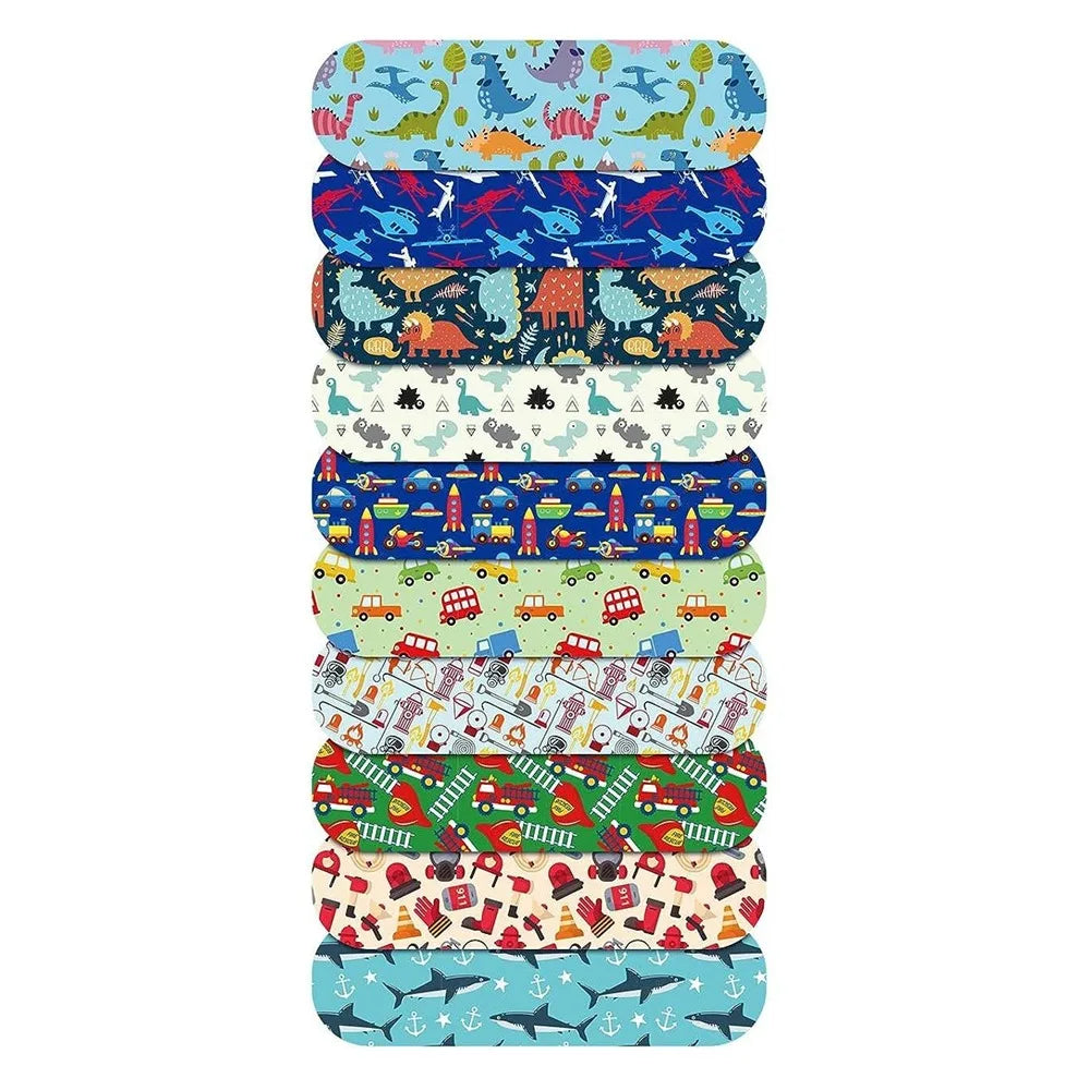 10pcs/set Cartoon Band Aid for Children Cute Wound Dressing Patch Curita First Aid Skin Tape Sticking Plaster Adhesive Bandages