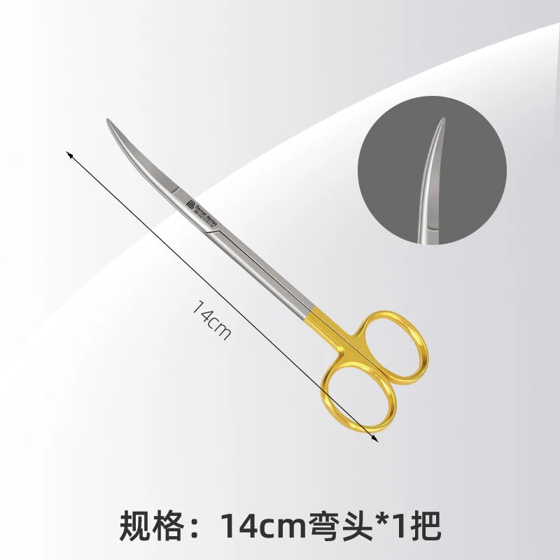 Dental Stainless Steel Straight and Curved Medical Dental Surgical Scissors Ophthalmic scissors Stainless Steel Forceps