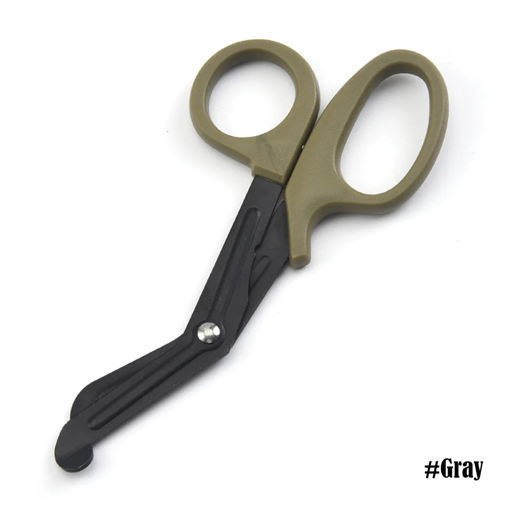 Outdoor Survive Paramedic Medical Rescue Scissor Trauma Gauze IFAK Emergency First Aid Shear Nurse Utility Camp Hike Home Tijera