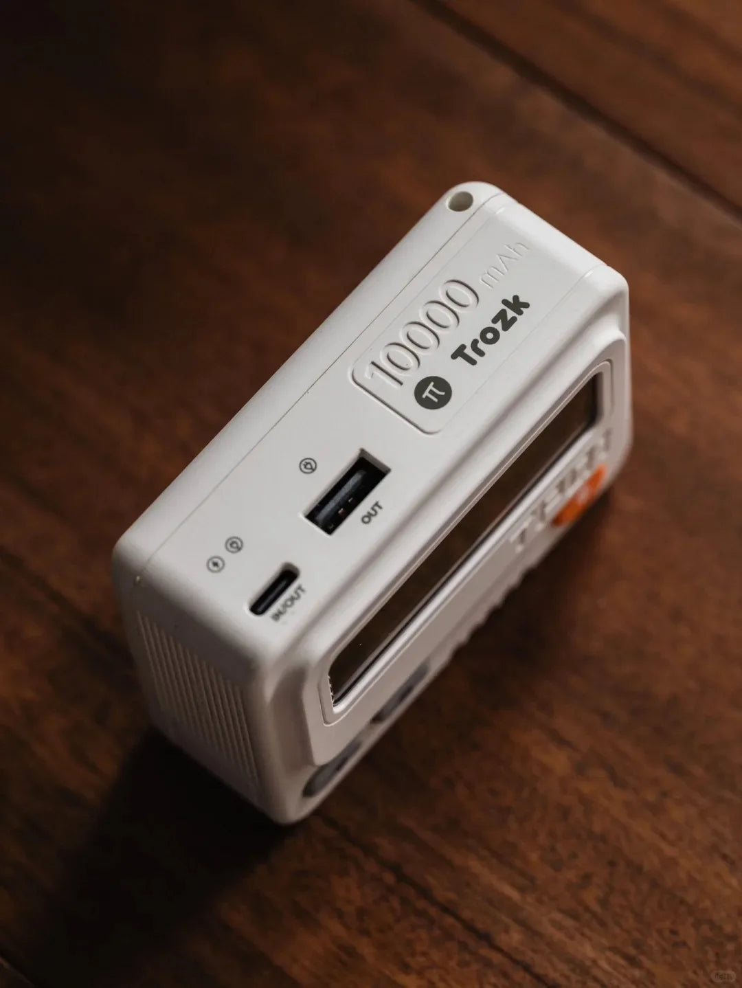 TROZKBB Beeper Mobile Power Bank 10000mah Retro BP Machine Design PD30W Fast Charging Power Supply Star Moon White