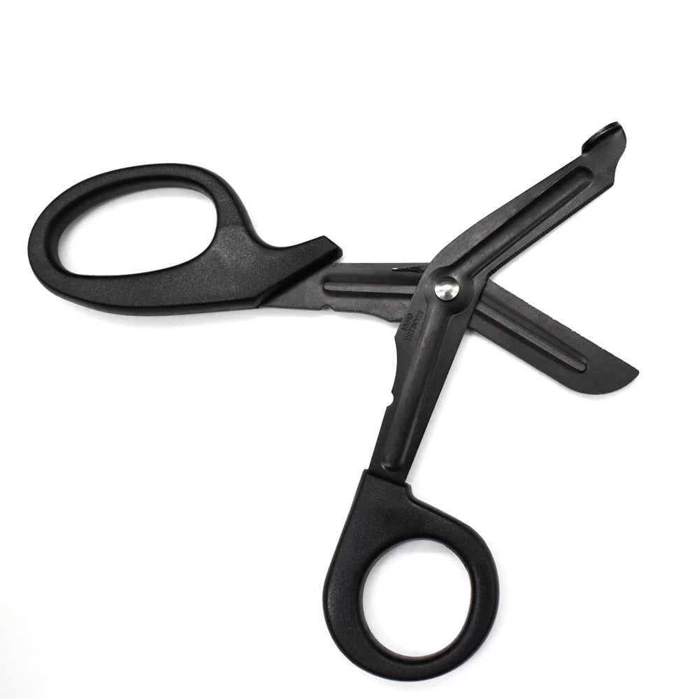 1/2 New EMT Fine Tooth Life Scissors For Emergency Medical Rescue Scissors Easy To Carry Outdoors