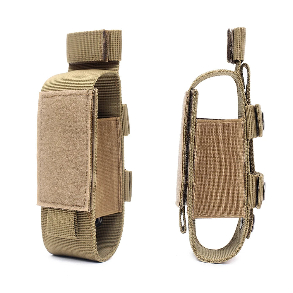 Molle Tactical Medical Scissor Pouch Tourniquet Holder EDC Waist Pack Hunting Military Accessory Flashlight Storage Holster Bag
