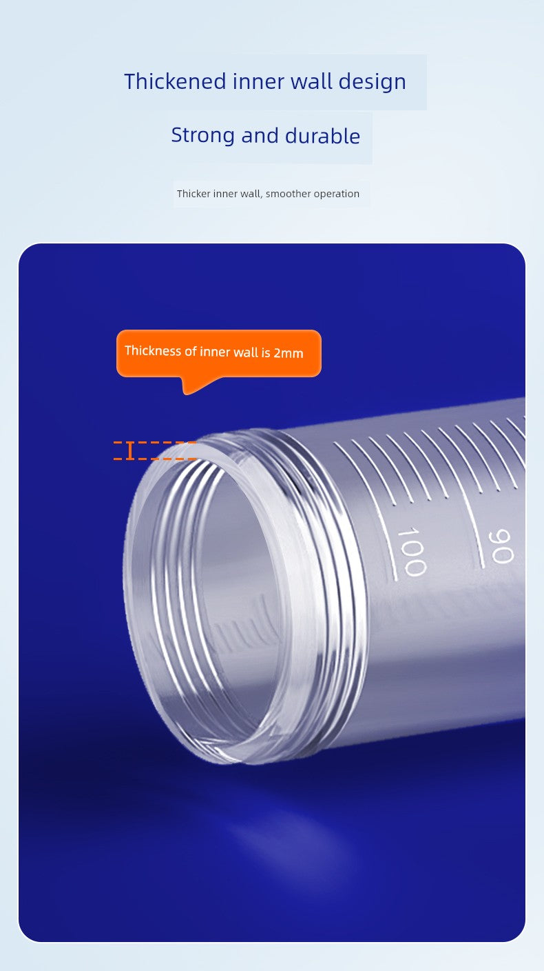 Flow Food Booster Feeder Stomach Tube Nasal Feeding Tube Syringe Flow Food Big Syringe Elderly Feeding Propeller