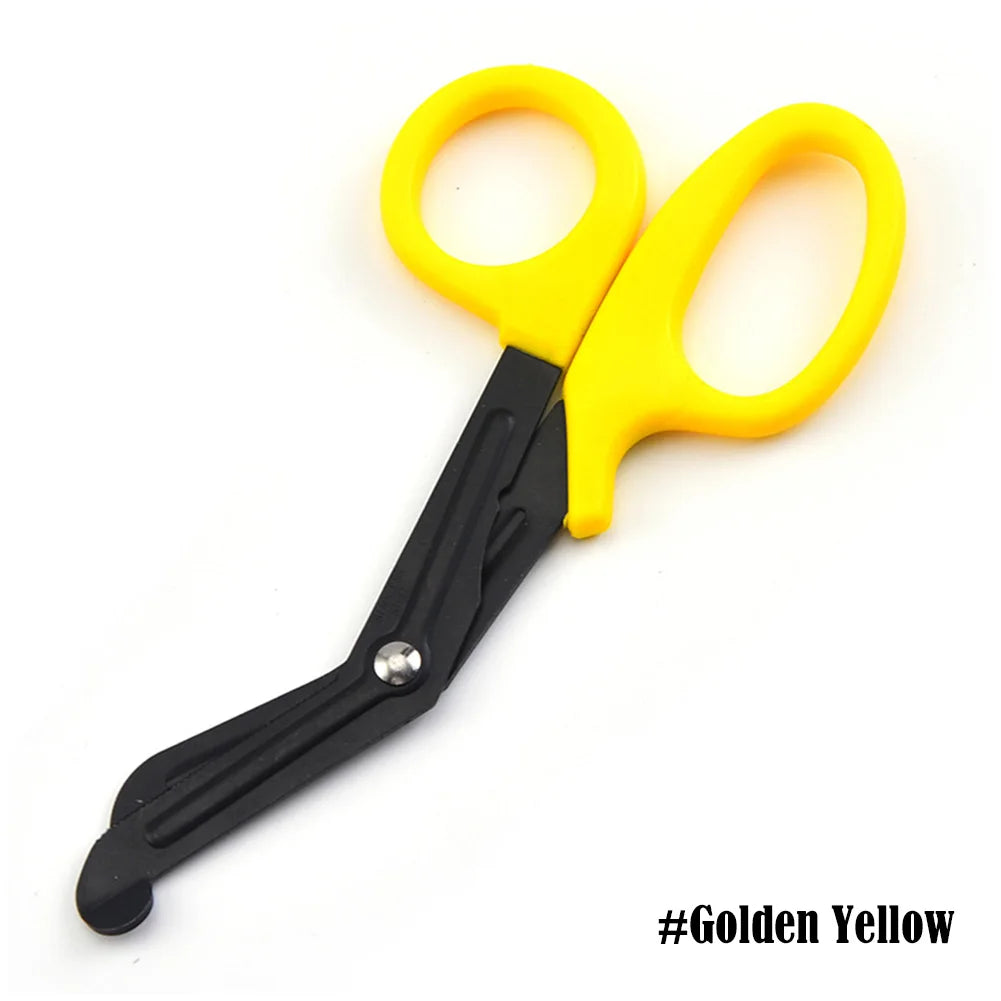 Outdoor Survive Paramedic Medical Rescue Scissor Trauma Gauze IFAK Emergency First Aid Shear Nurse Utility Camp Hike Home Tijera
