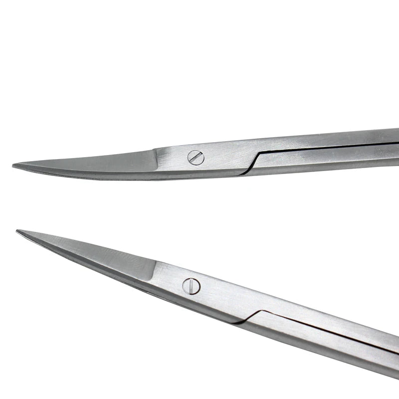 Dentist Curved Hemostatic Forceps Stainless Steel Fishing Forceps Medical Dental Surgical Scissors Stainless Steel Straight