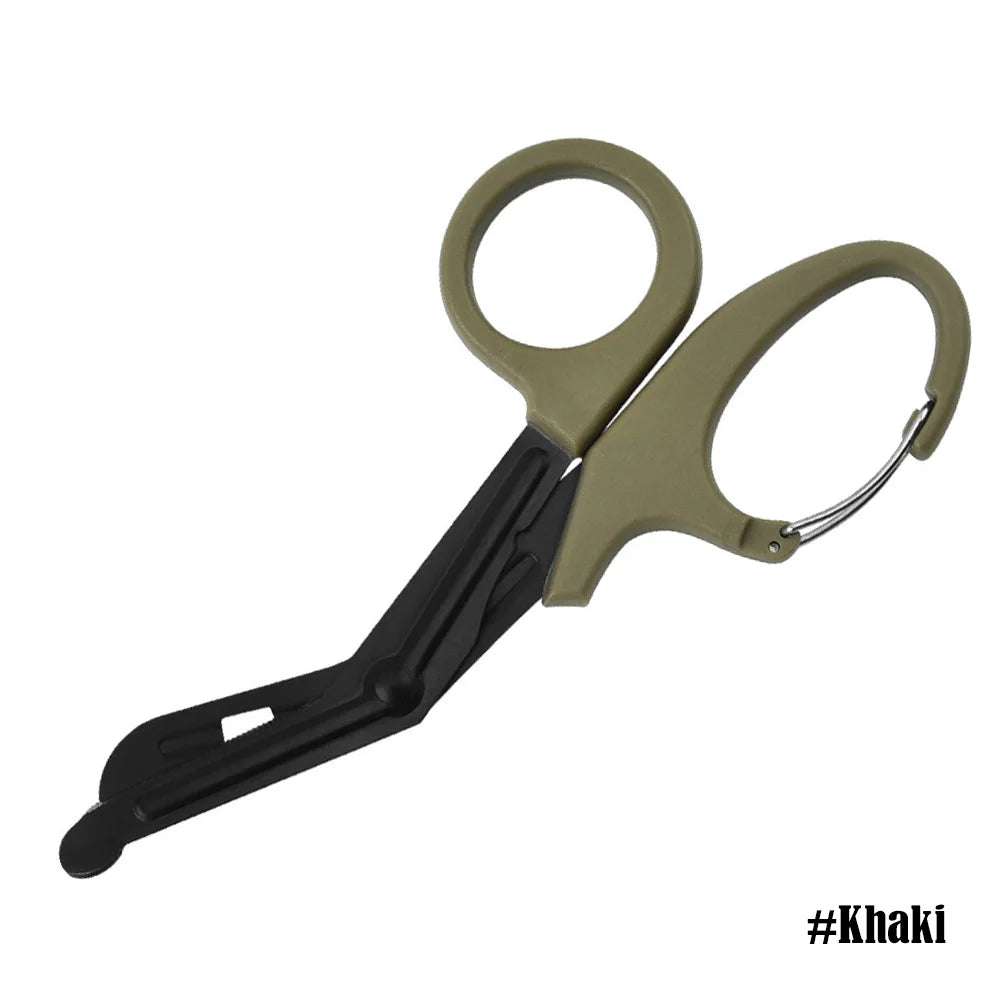 Outdoor Survive Paramedic Medical Rescue Scissor Trauma Gauze IFAK Emergency First Aid Shear Nurse Utility Camp Hike Home Tijera