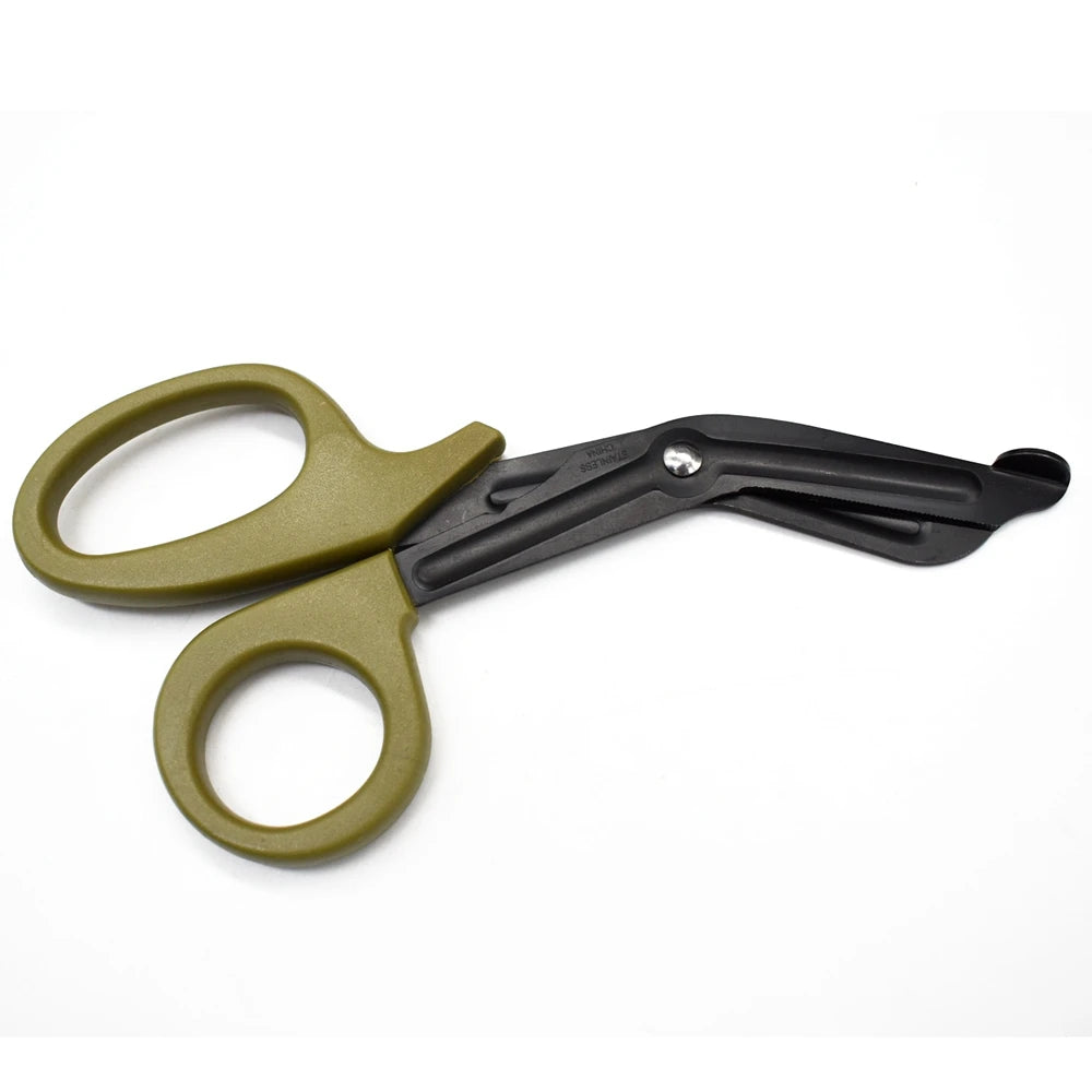 1/2 New EMT Fine Tooth Life Scissors For Emergency Medical Rescue Scissors Easy To Carry Outdoors