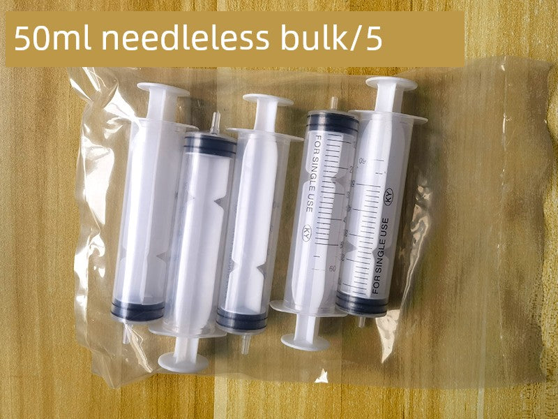 20ml Disposable Plastic Syringe Veterinary Needle Tube Industrial Syringe Glue Dispenser Pet Feeder Sub-Packaging Oil Pumping