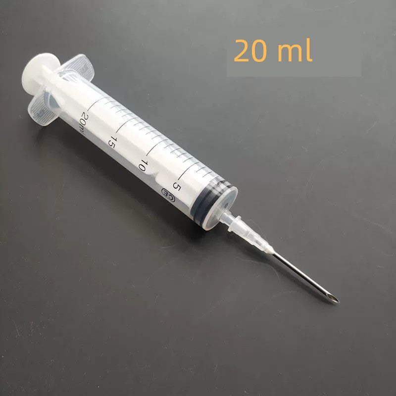 Glue Filling Wallpaper Repair Air Force Drum Corps Empty Gas Syringe Foaming Glue Infuser Mural Syringe Needle Syringe