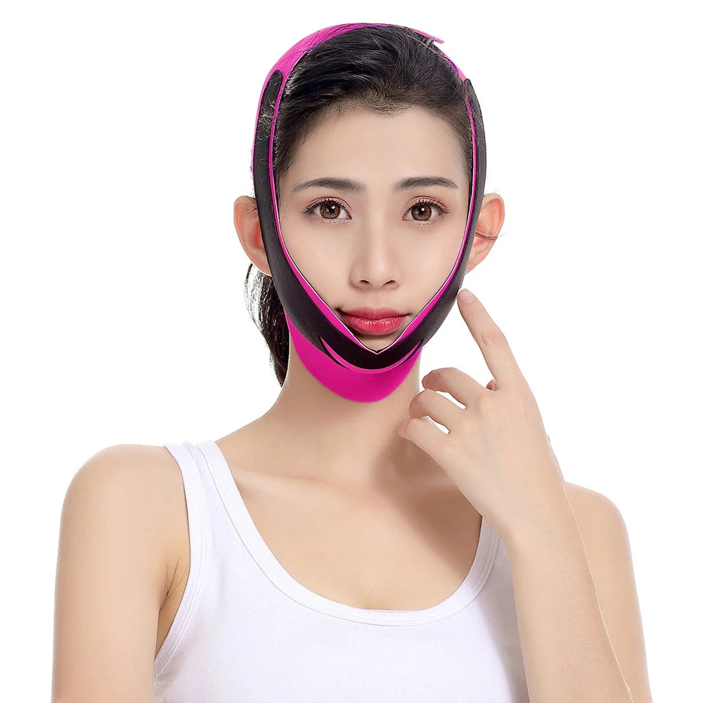3D Face Lift Reusable Breathable Beauty Women Anti Wrinkle Facial Slimming Bandage V Shaper Full Face Lift Sleeping Mask Unisex