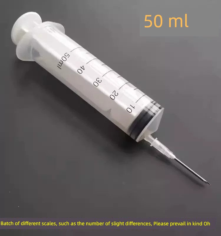 Glue Filling Wallpaper Repair Air Force Drum Corps Empty Gas Syringe Foaming Glue Infuser Mural Syringe Needle Syringe