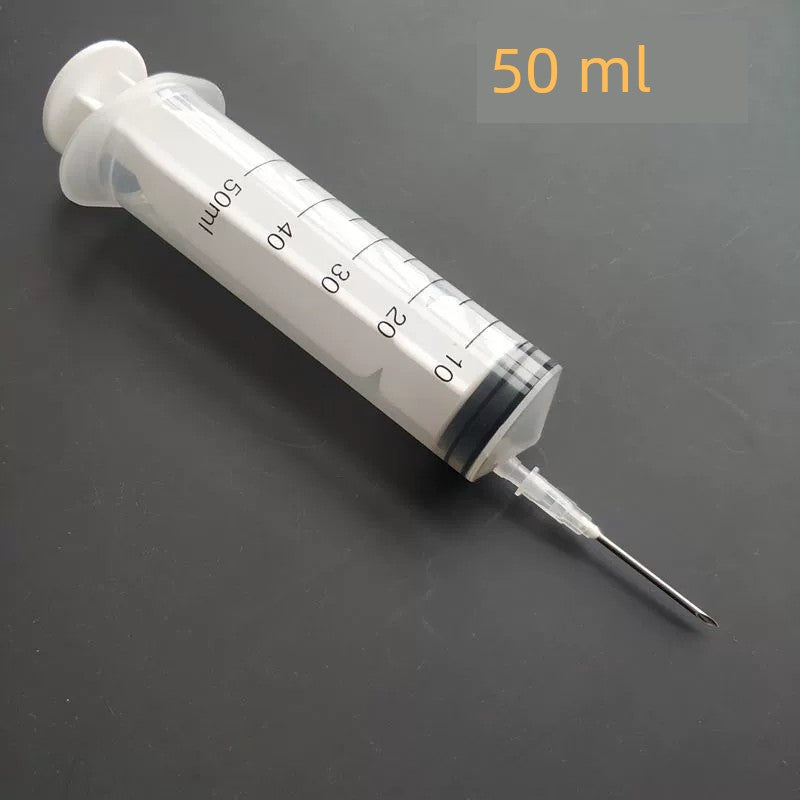 Glue Filling Wallpaper Repair Air Force Drum Corps Empty Gas Syringe Foaming Glue Infuser Mural Syringe Needle Syringe