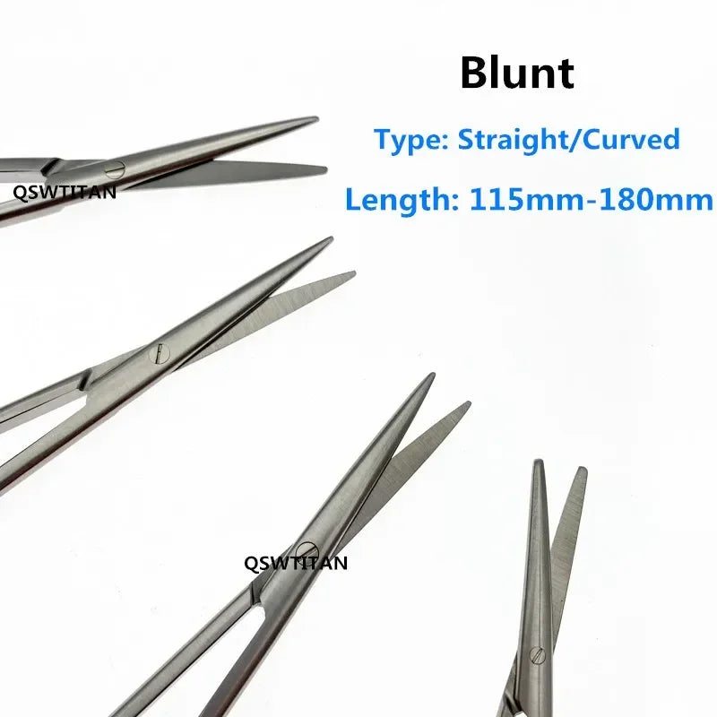 Nasal Blunt scissors Operating Nasal Department Double eyelid Surgical scissors Stainless steel