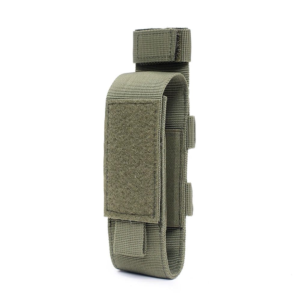 Molle Tactical Medical Scissor Pouch Tourniquet Holder EDC Waist Pack Hunting Military Accessory Flashlight Storage Holster Bag