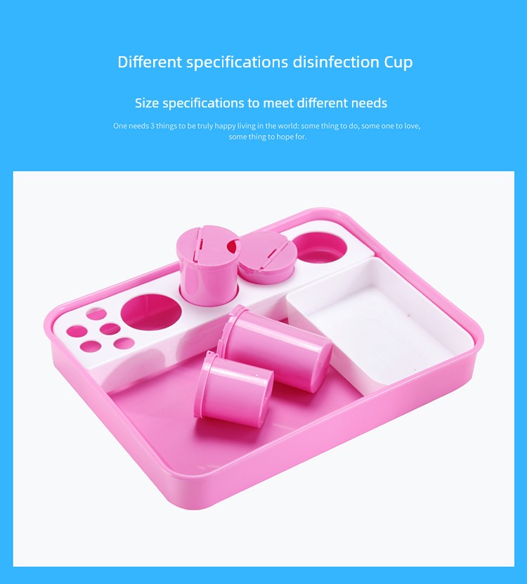 Yue Shun Xing ABS Plastic Medical Dressing Change Surgical Tray Anti-Povidone High Temperature Treatment Plate Nurse Disinfection Square Plate