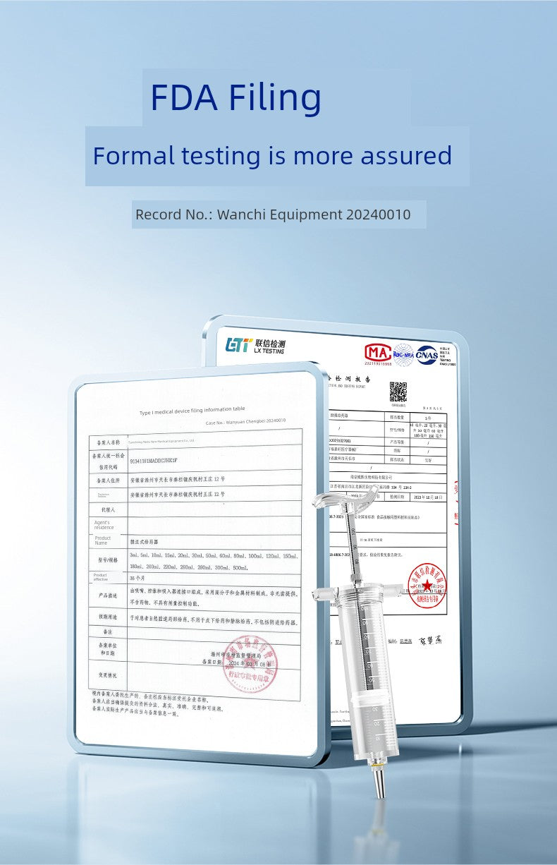 Flow Food Booster Feeder Stomach Tube Nasal Feeding Tube Syringe Flow Food Big Syringe Elderly Feeding Propeller