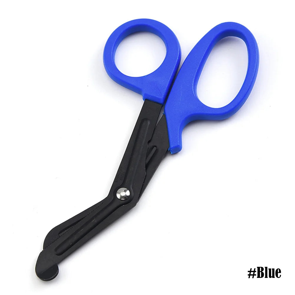 Outdoor Survive Paramedic Medical Rescue Scissor Trauma Gauze IFAK Emergency First Aid Shear Nurse Utility Camp Hike Home Tijera