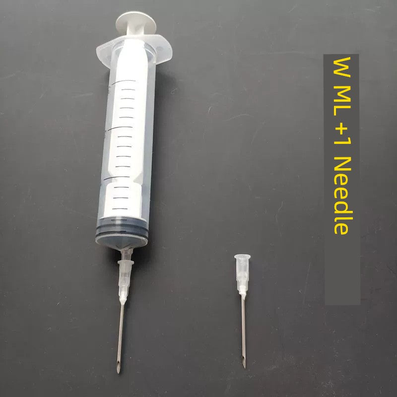 Glue Filling Wallpaper Repair Air Force Drum Corps Empty Gas Syringe Foaming Glue Infuser Mural Syringe Needle Syringe