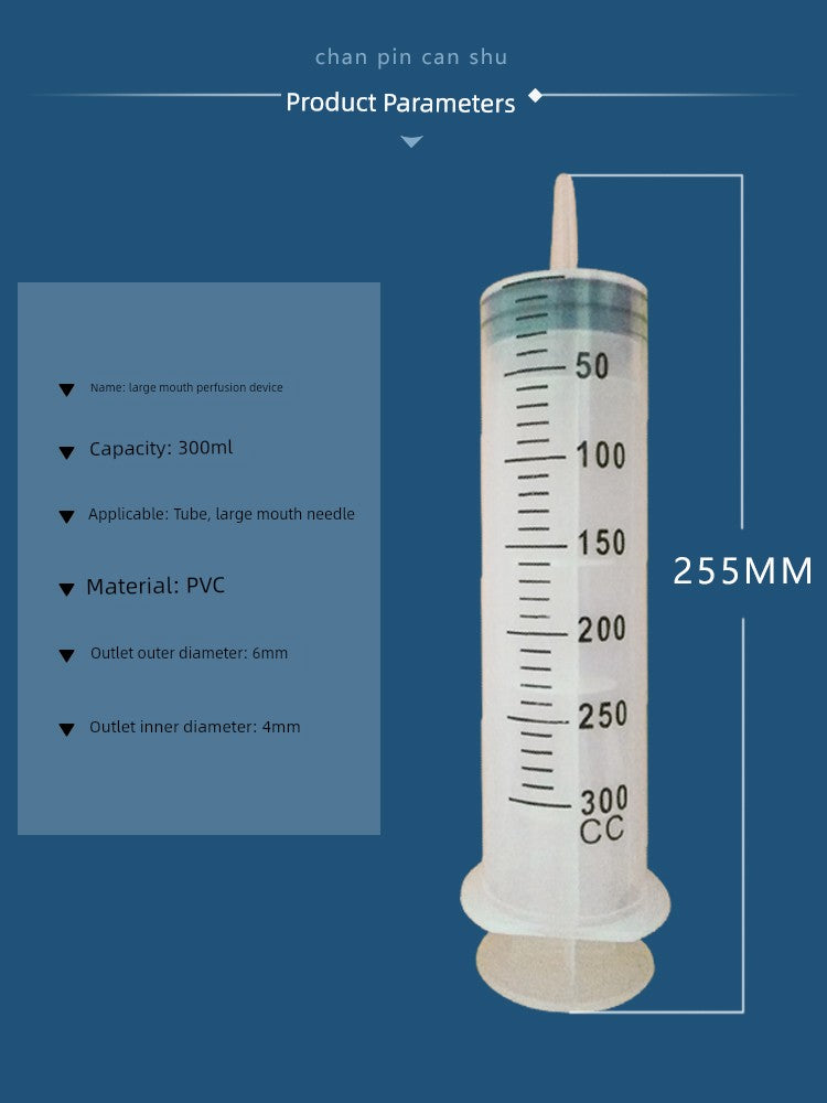 500ml Extra Large Syringe Large Capacity Plastic Injection Feeder Syringe Oil Dispensing Sausage