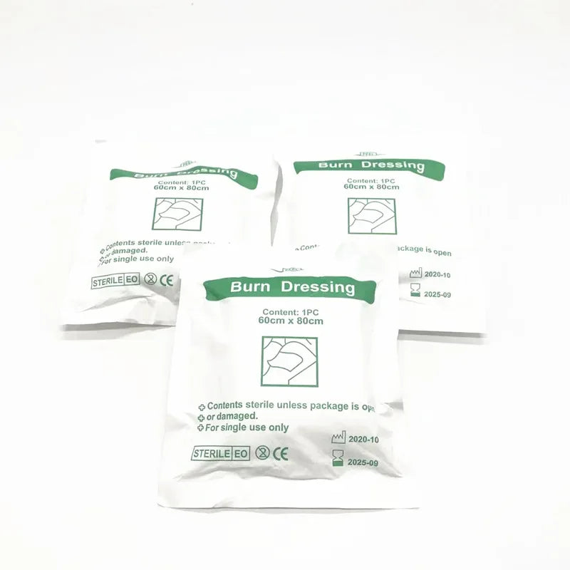60 * 40cm medical burn dressing non-woven burn pad wound care anti infection antibiotic ointment gel burn first aid kit