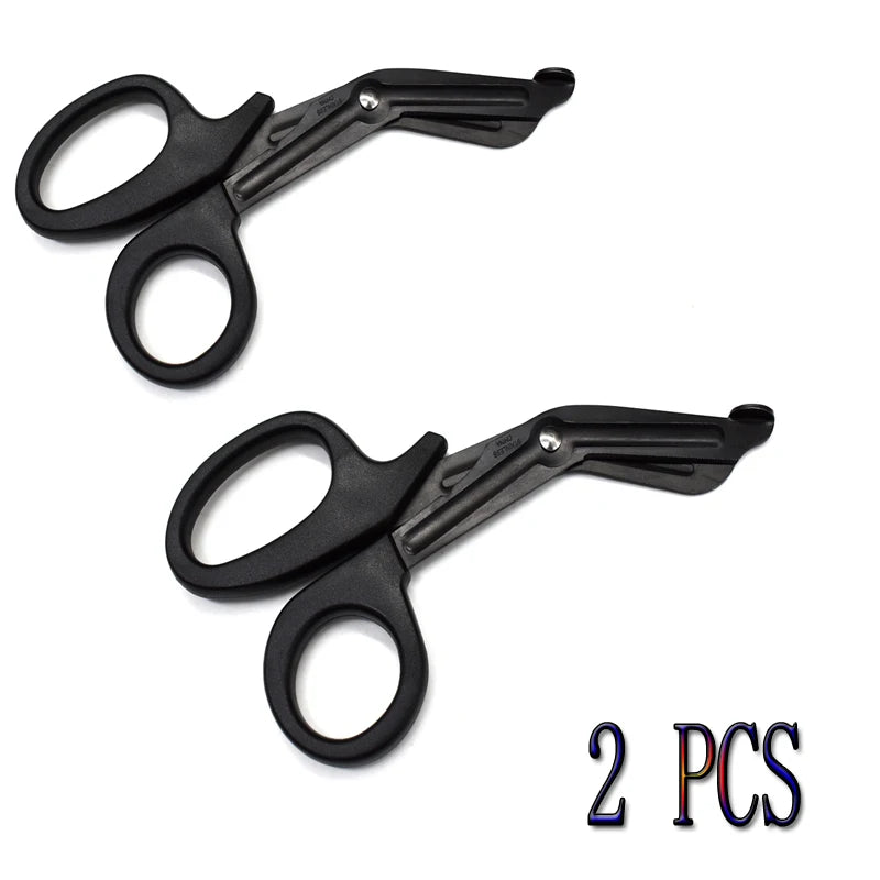 1/2 New EMT Fine Tooth Life Scissors For Emergency Medical Rescue Scissors Easy To Carry Outdoors