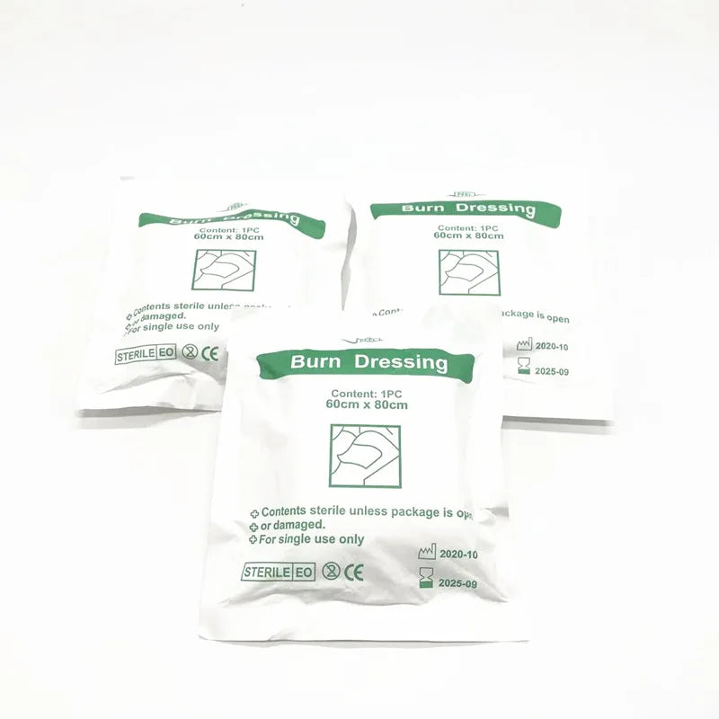 60 * 40cm medical burn dressing non-woven burn pad wound care anti infection antibiotic ointment gel burn first aid kit