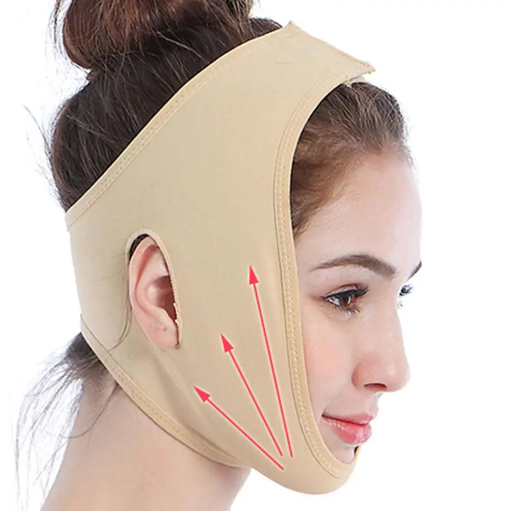 Elastic Face Bandage Slimming Tapes V Line Shaper Chin Cheek Face Lift Devices Jawline Facial Massager Wrinkle Women Beauty Care