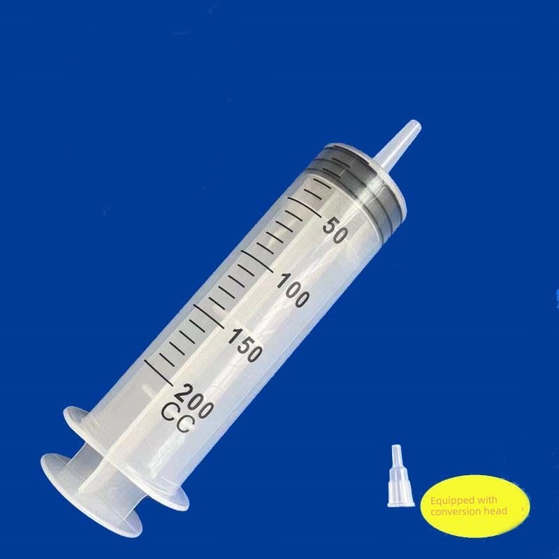 Syringe Large Large Capacity Feeder Injection Injector Plastic Syringe Stomach Tube Enema Nasal Feeding Flow Food Booster