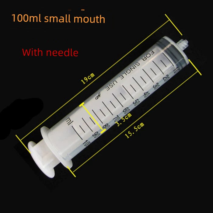 500\20ml Large Large Capacity Plastic Syringe Pump Oil Syringe Feeding Sausage Glue Irrigator