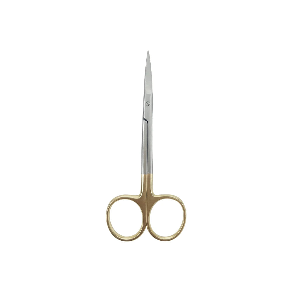 1 pcs Medical Stainless Steel Surgical Scissors Straight curved Tip Forceps Medical Dental Surgical Scissors12*4.5cm