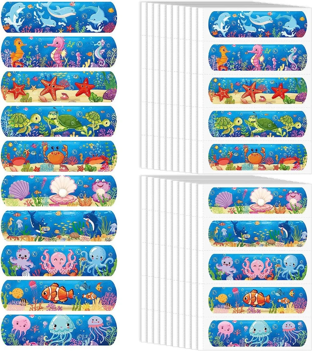 10pcs/set Cartoon Band Aid for Children Cute Wound Dressing Patch Curita First Aid Skin Tape Sticking Plaster Adhesive Bandages